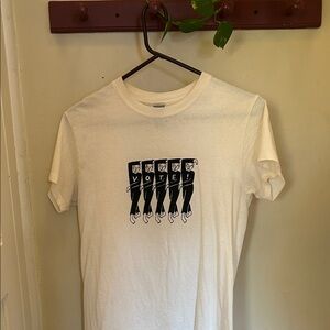 Paris Woodhull- Vote (Dancers) cream graphic t-shirt